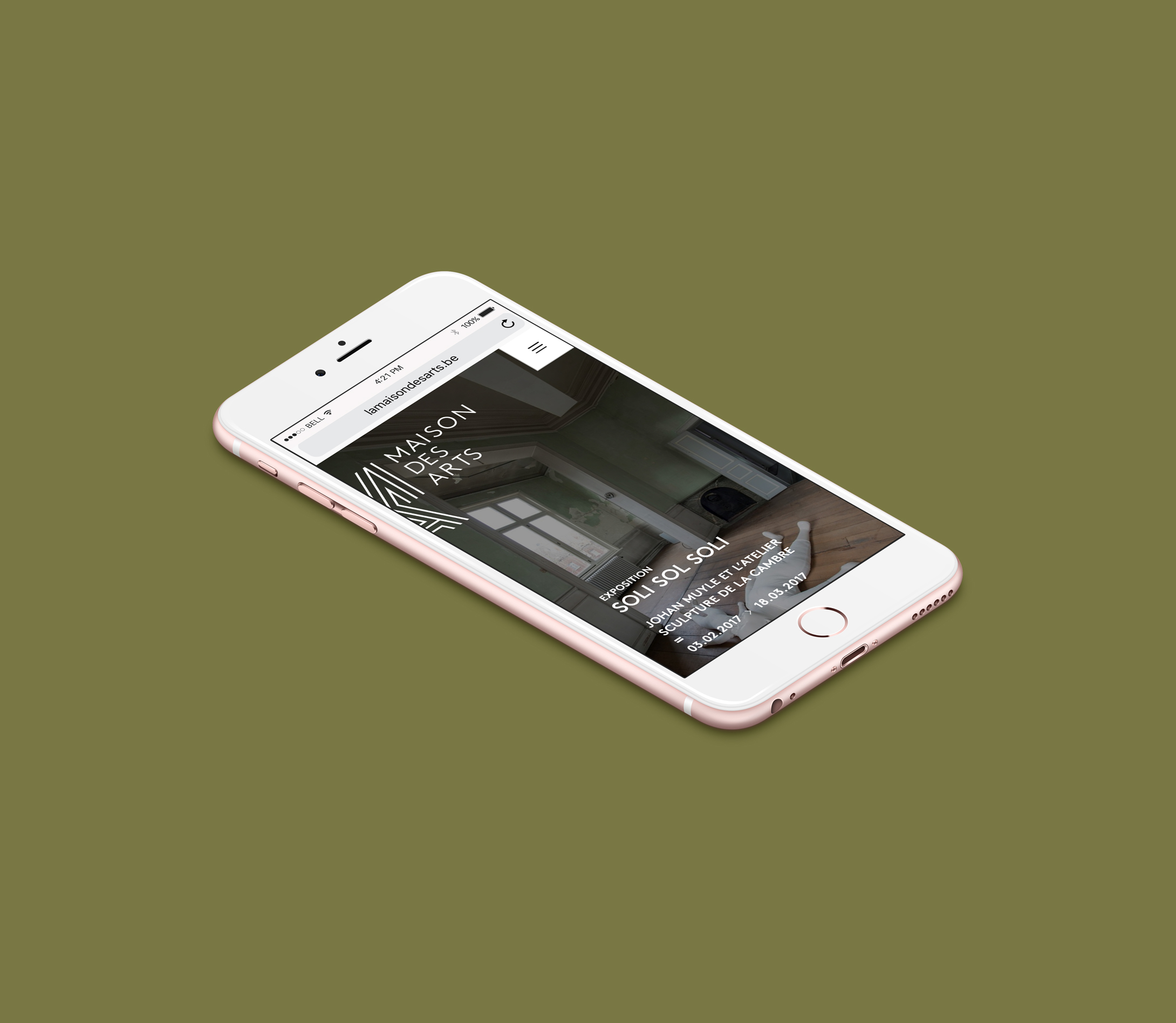 Maison des Arts, Schaerbeek, Studio Fiftyfifty, Graphisme, Création de site web, Stratégie, Logo, Agence de communication