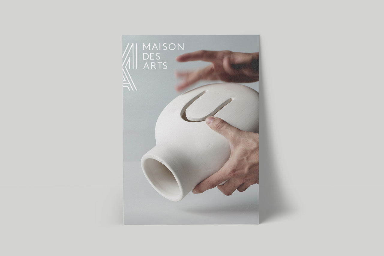 Maison des Arts, Schaerbeek, Studio Fiftyfifty, Graphisme, Création de site web, Stratégie, Logo, Agence de communication