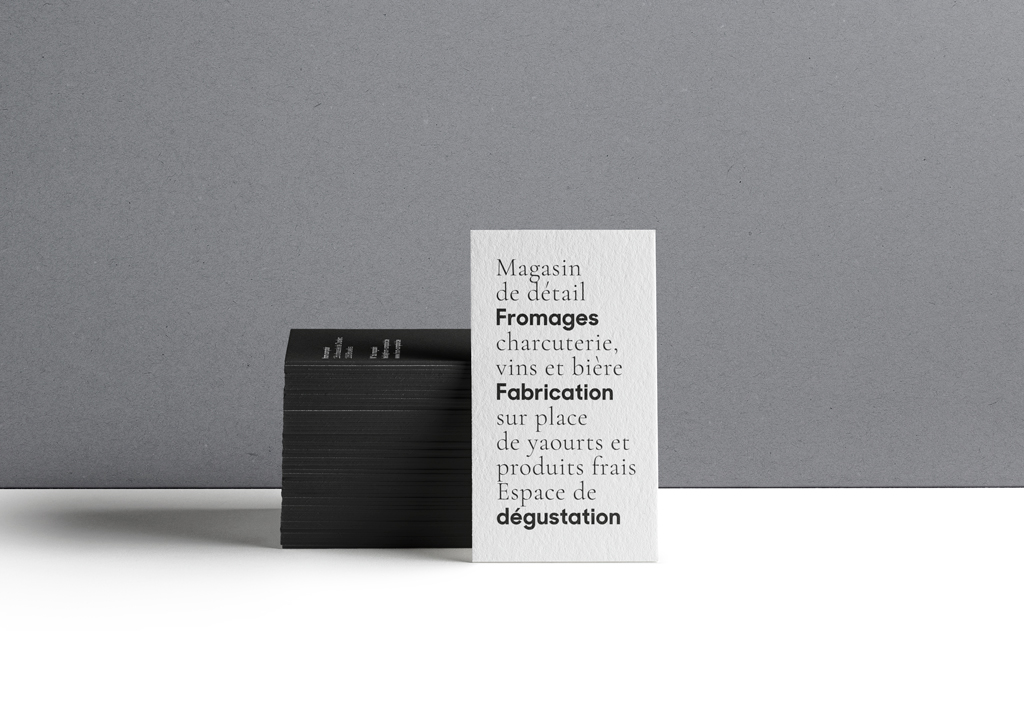 branding, photographie, graphic identity pour From comptoir, fromagerie à bruxelles par studio fiftyfifty