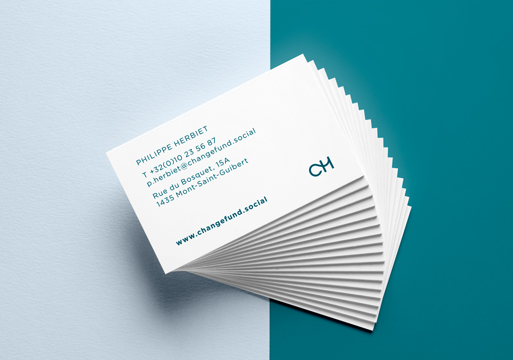 change credal brand identity social investment fund by studio fiftyfifty