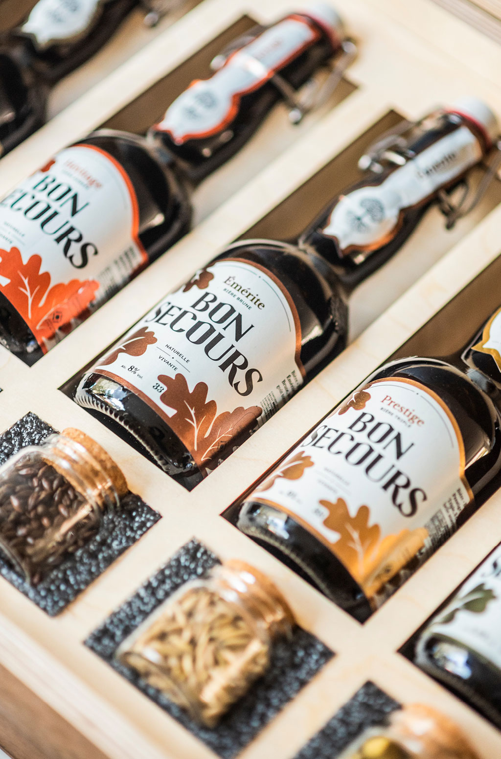 bon secours, bière, bière belge, branding, packaging, bruxelles, belgique, graphisme, logo, rebranding, design, food, marketing