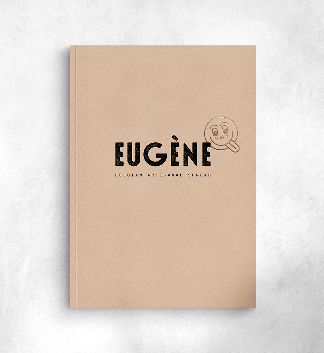 Eugène chocolatier identité graphique Bruxelles Studio Fiftyfifty Branding Packaging