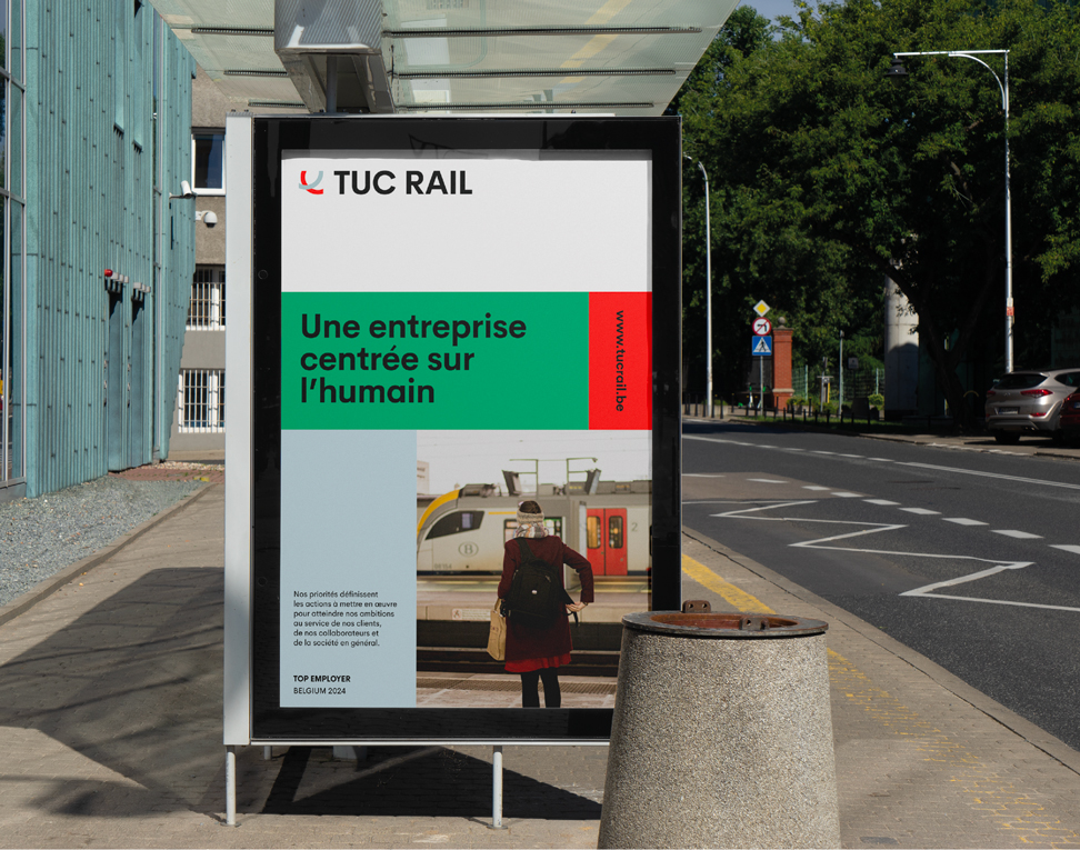 tuc rail, rebranding, branding, graphisme, graphique, logo, webdesgin, waterloo, bruxelles, agence, studio fiftyfifty
