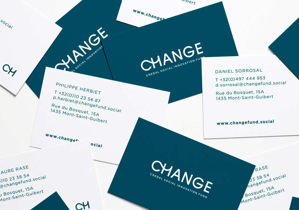 change credal brand identity social investment fund by studio fiftyfifty